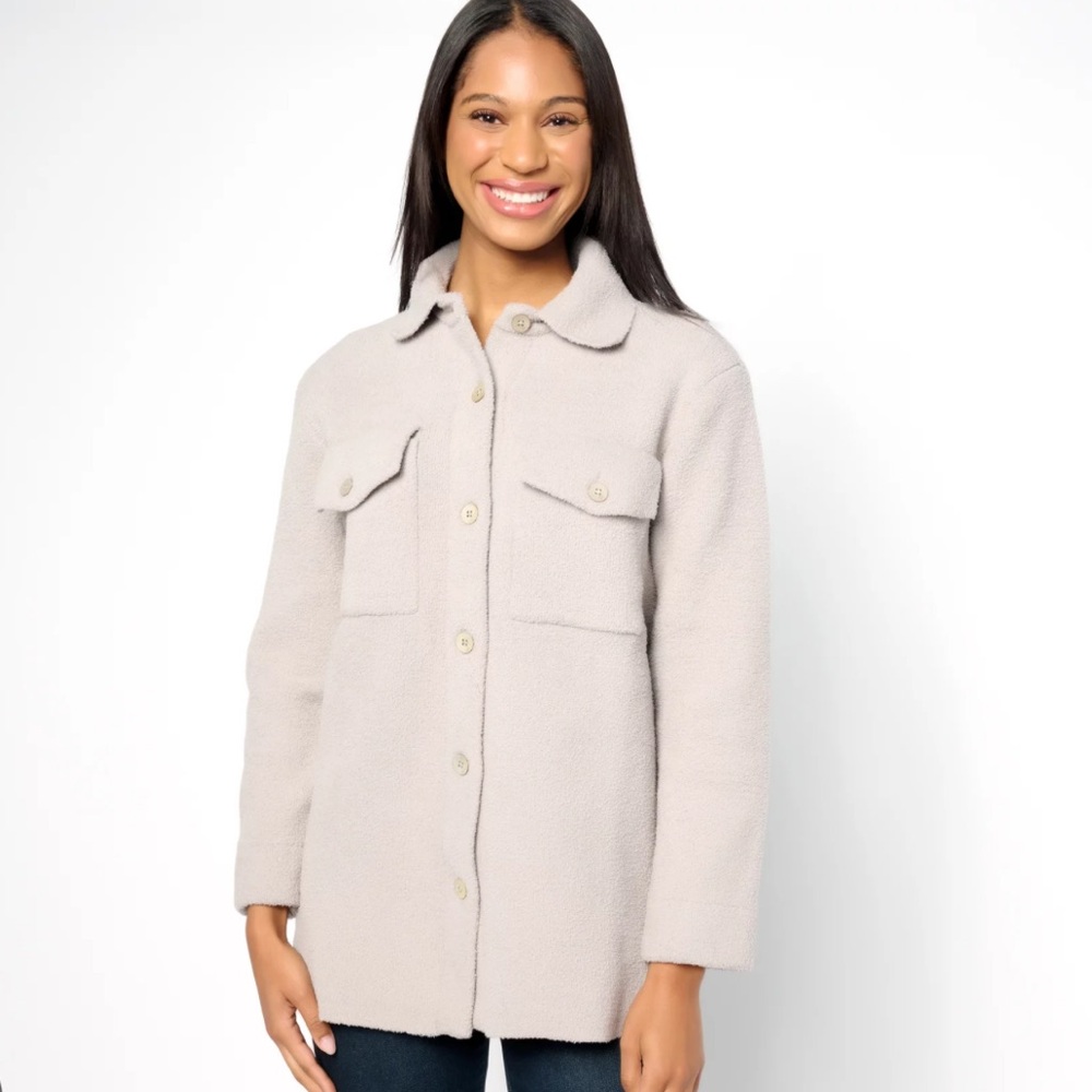 Barefoot Dreams CozyChic Double Knit Shacket